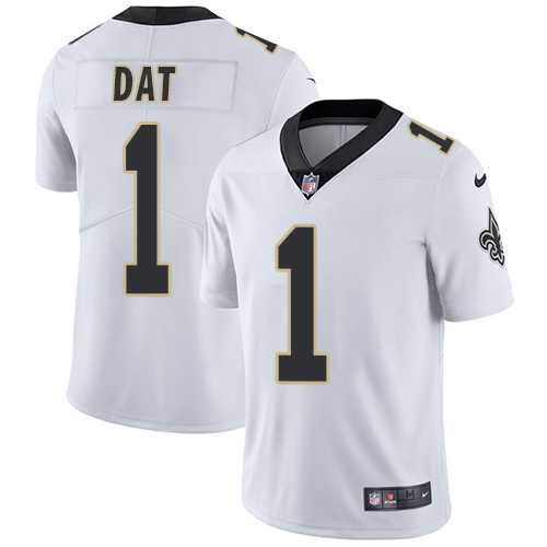 Nike New Orleans Saints #1 Who Dat White NFL Vapor Untouchable Limited Jersey,We sell and wholesale Nike New Orleans Saints #1 Who Dat White NFL Vapor Untouchable Limited Jersey on line form chian!